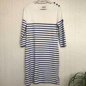 Never worn Armor Lux sailor t-shirt dress size 4 Fr, size 10 US